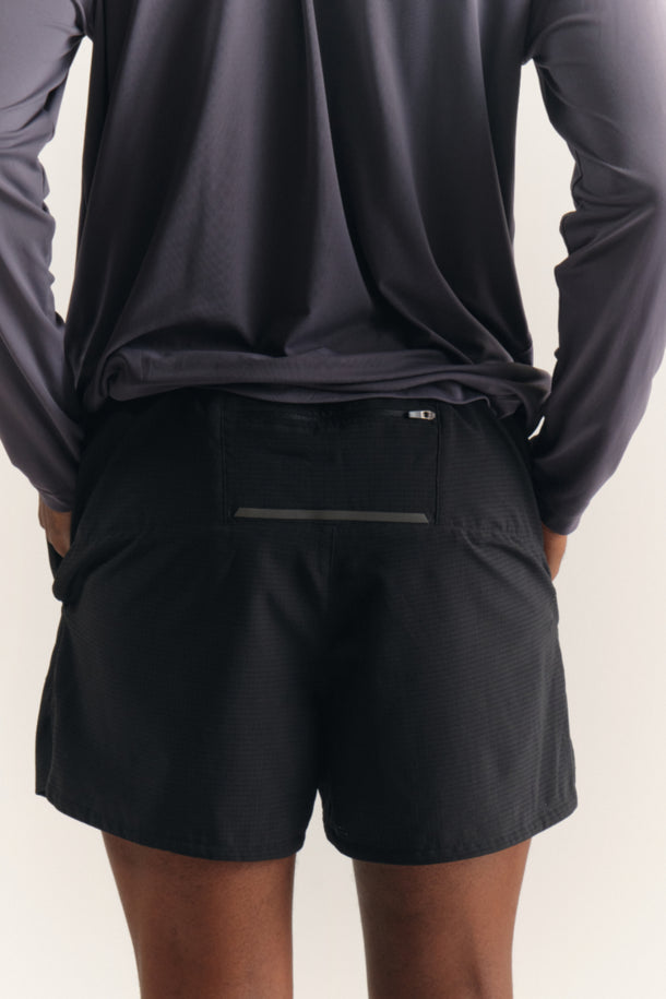 SHORTS POLIÉSTER RUNNING CLASSIC PRETO
