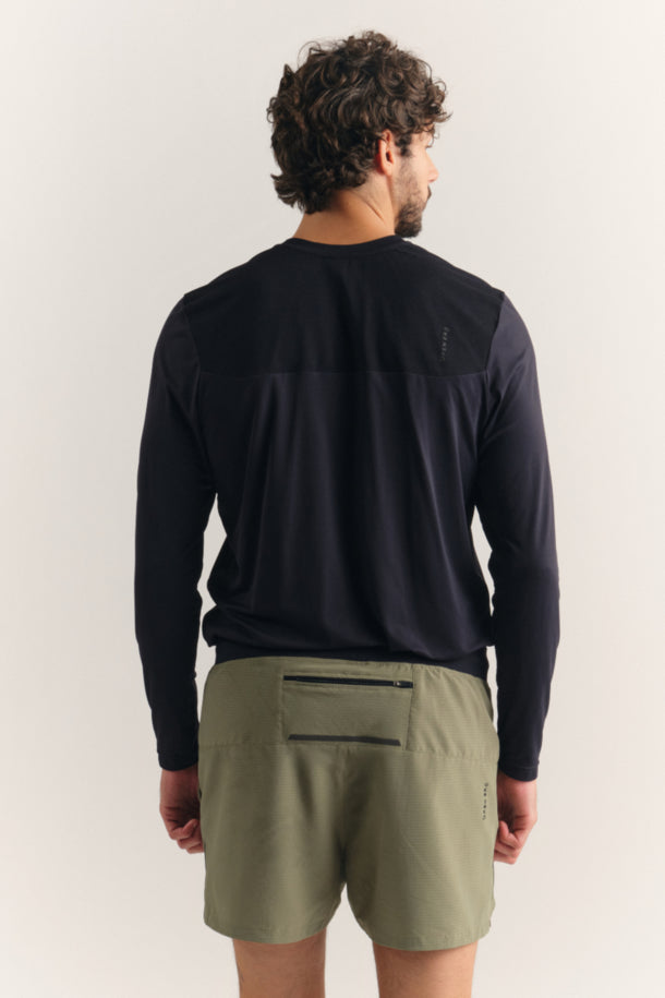 SHORTS POLIÉSTER RUNNING CLASSIC MILITAR