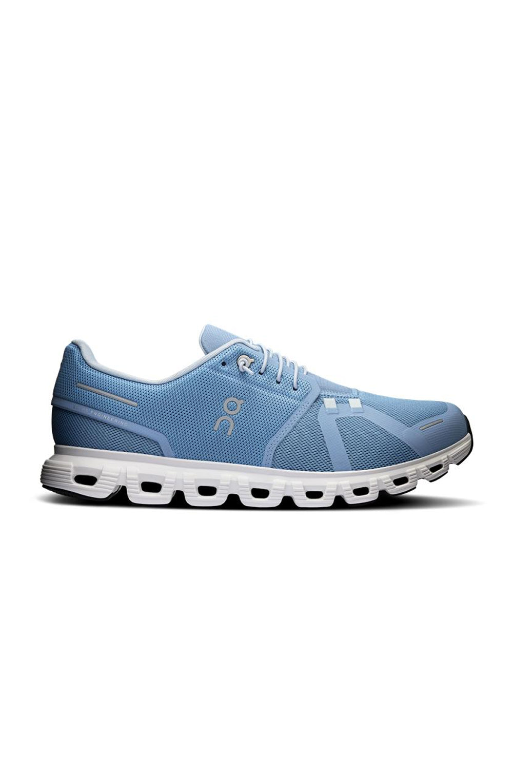 TÊNIS ON RUNNING CLOUD 6 FEMININO CHAMBRAY | WHITE
