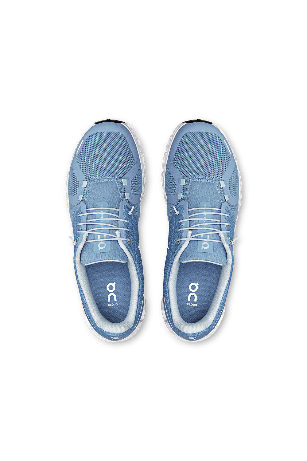 TÊNIS ON RUNNING CLOUD 6 FEMININO CHAMBRAY | WHITE