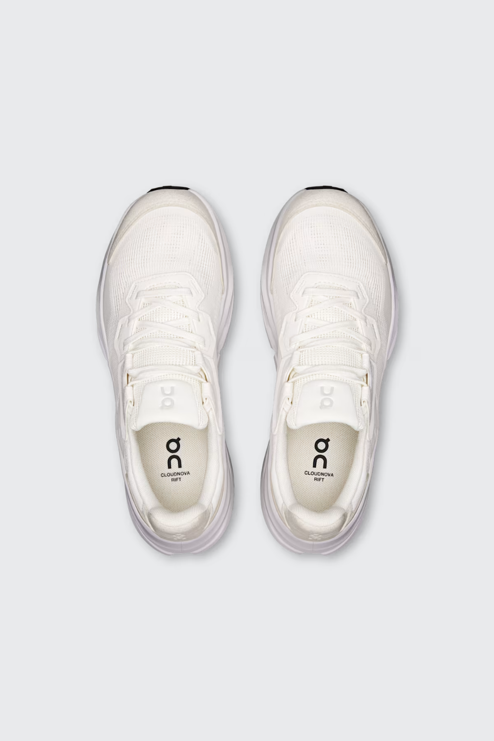 TÊNIS ON RUNNING CLOUDNOVA RIFT 1 FEMININO WHITE | ICE