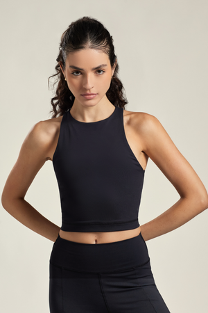 TOP REGATA ICE TECH ESSENTIALS PRETO
