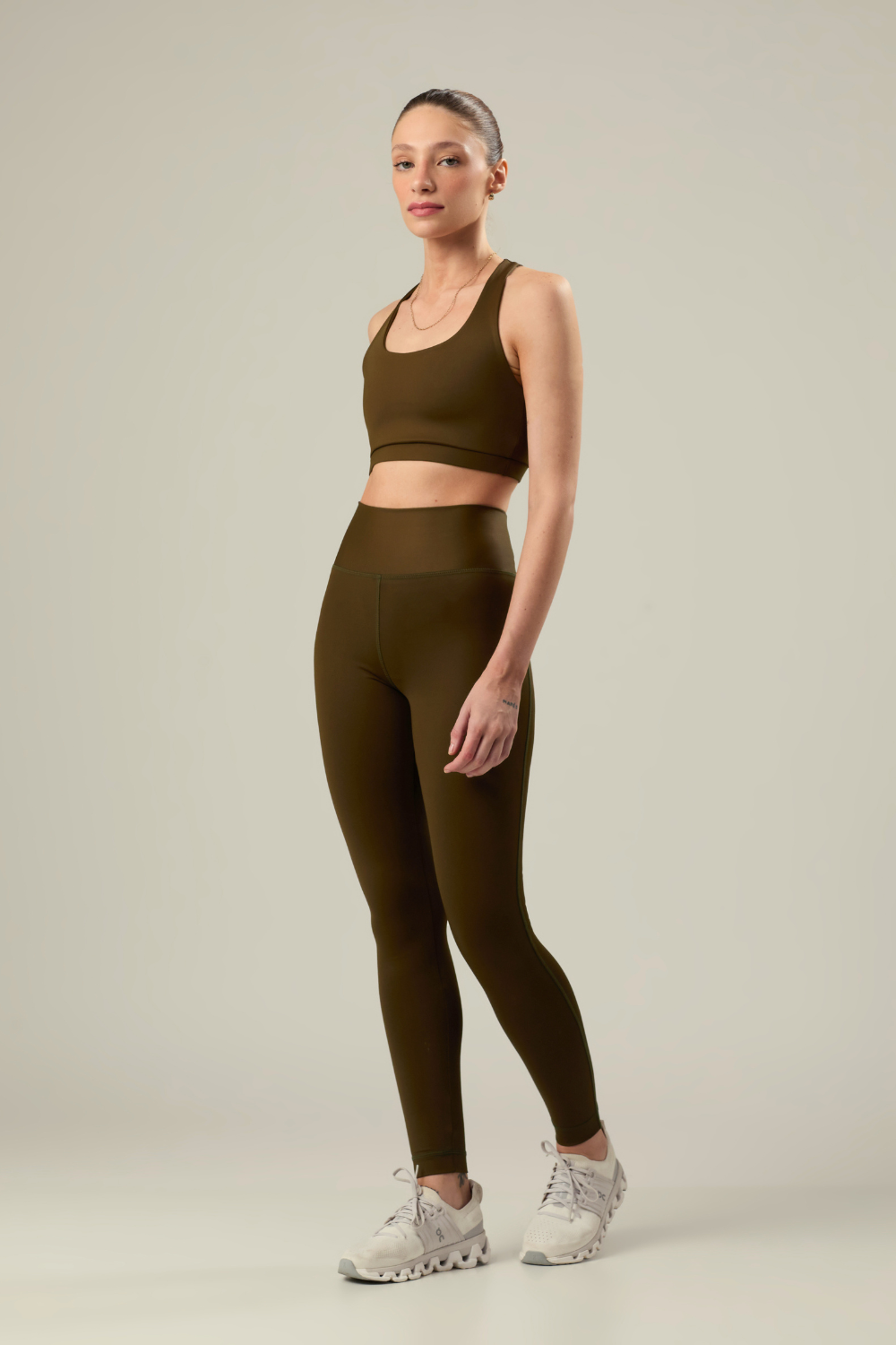 LEGGING FULL SOFT MOVE HIGH VERDE MILITAR