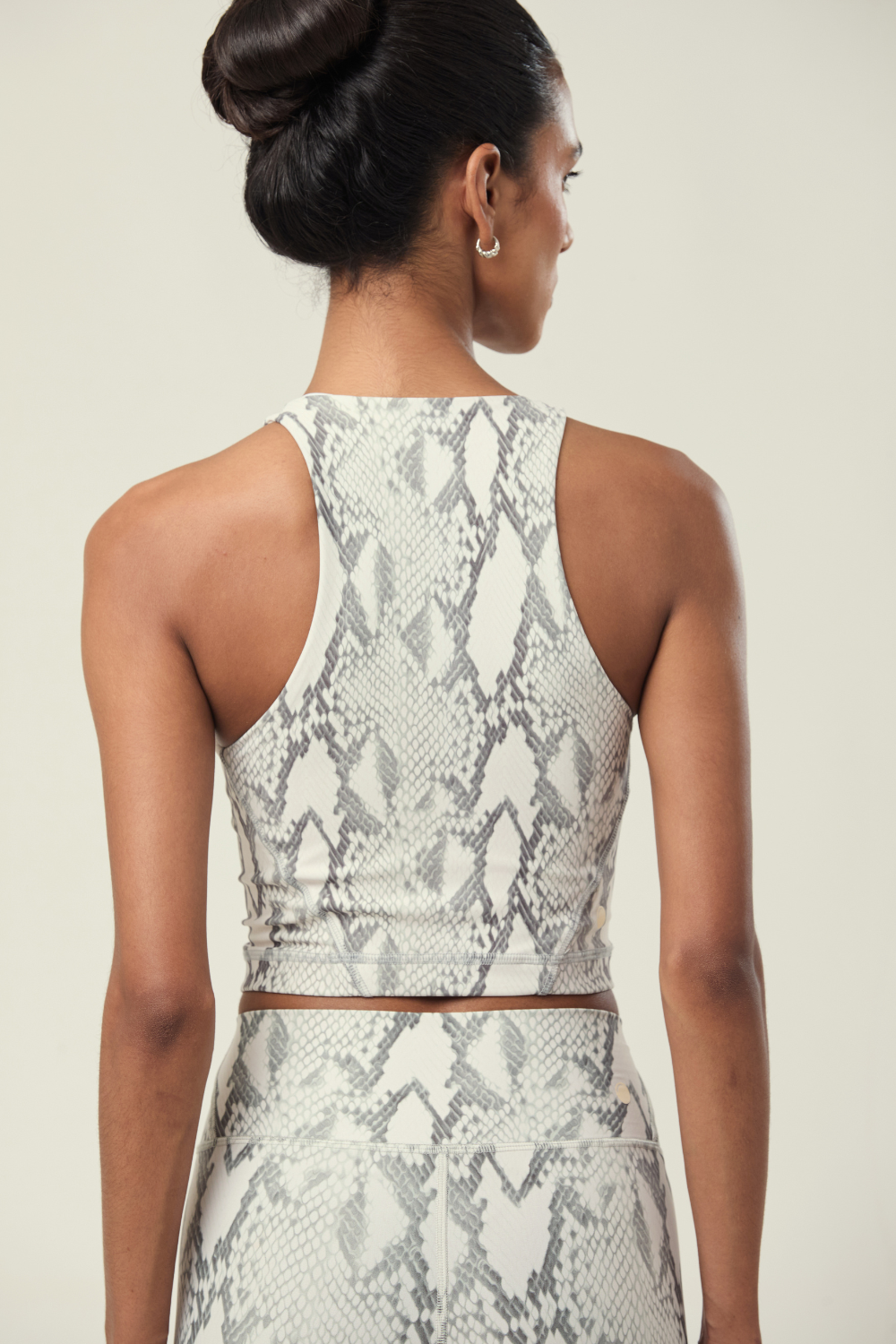 TOP REGATA ANIMAL PRINT OFF WHITE