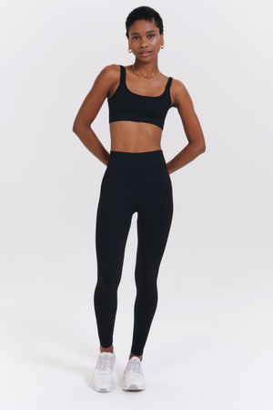 LEGGING REGULAR FLOW SEM COSTURA PRETO