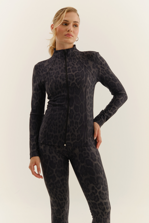JAQUETA ANIMAL PRINT CHUMBO