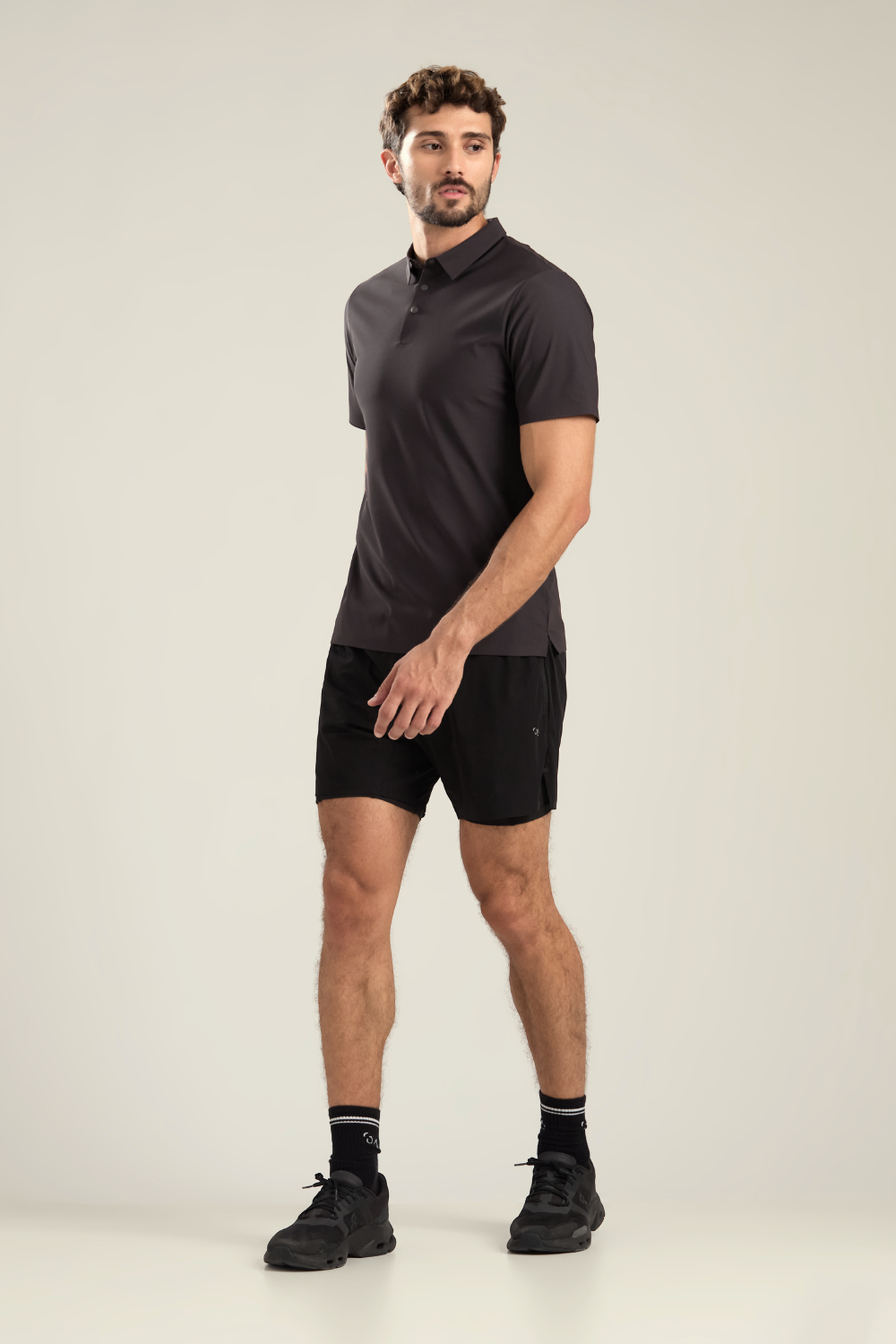 CAMISETA POLIAMIDA POLO SPORT CHUMBO