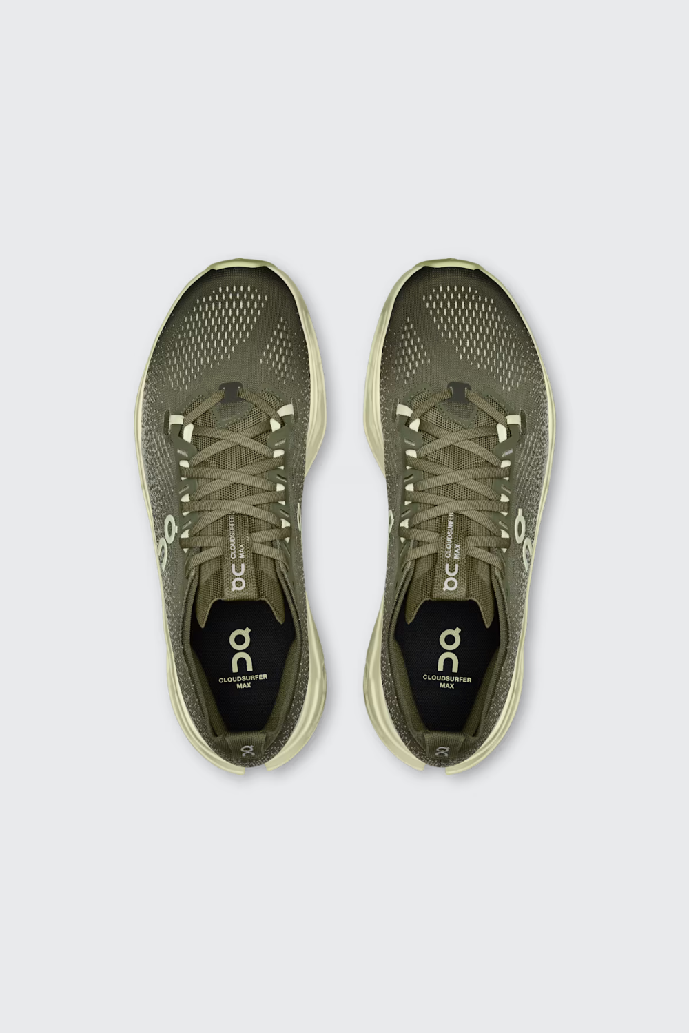 TÊNIS ON RUNNING CLOUDSURFER MAX MASCULINO OLIVE | SEEDLING