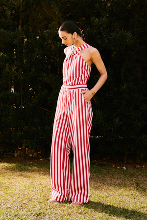 CALÇA ELÁSTICO MARÉ VERMELHO