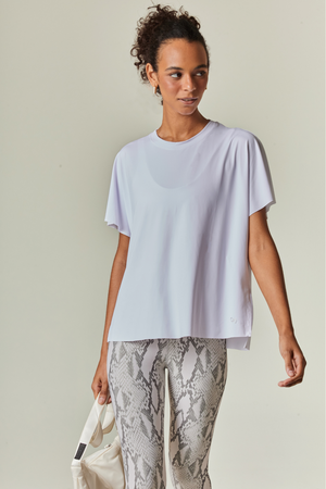 CAMISETA COM RECORTE DRY BRANCO