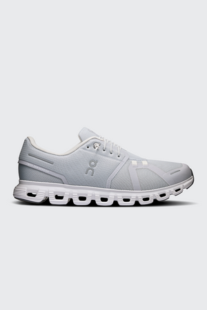 TÊNIS ON RUNNING CLOUD 6 MASCULINO GLACIER | WHITE
