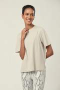 CAMISETA BASIC BREATHE PANNA COTTA