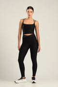 LEGGING CÓS TRANSPASSE ANIMAL PRINT PRETO
