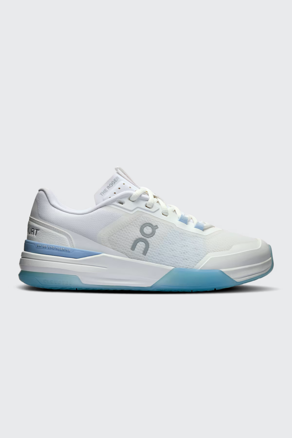 TÊNIS ON RUNNING THE ROGER ADVANTAGE PRO FEMININO WHITE | CHAMBRAY
