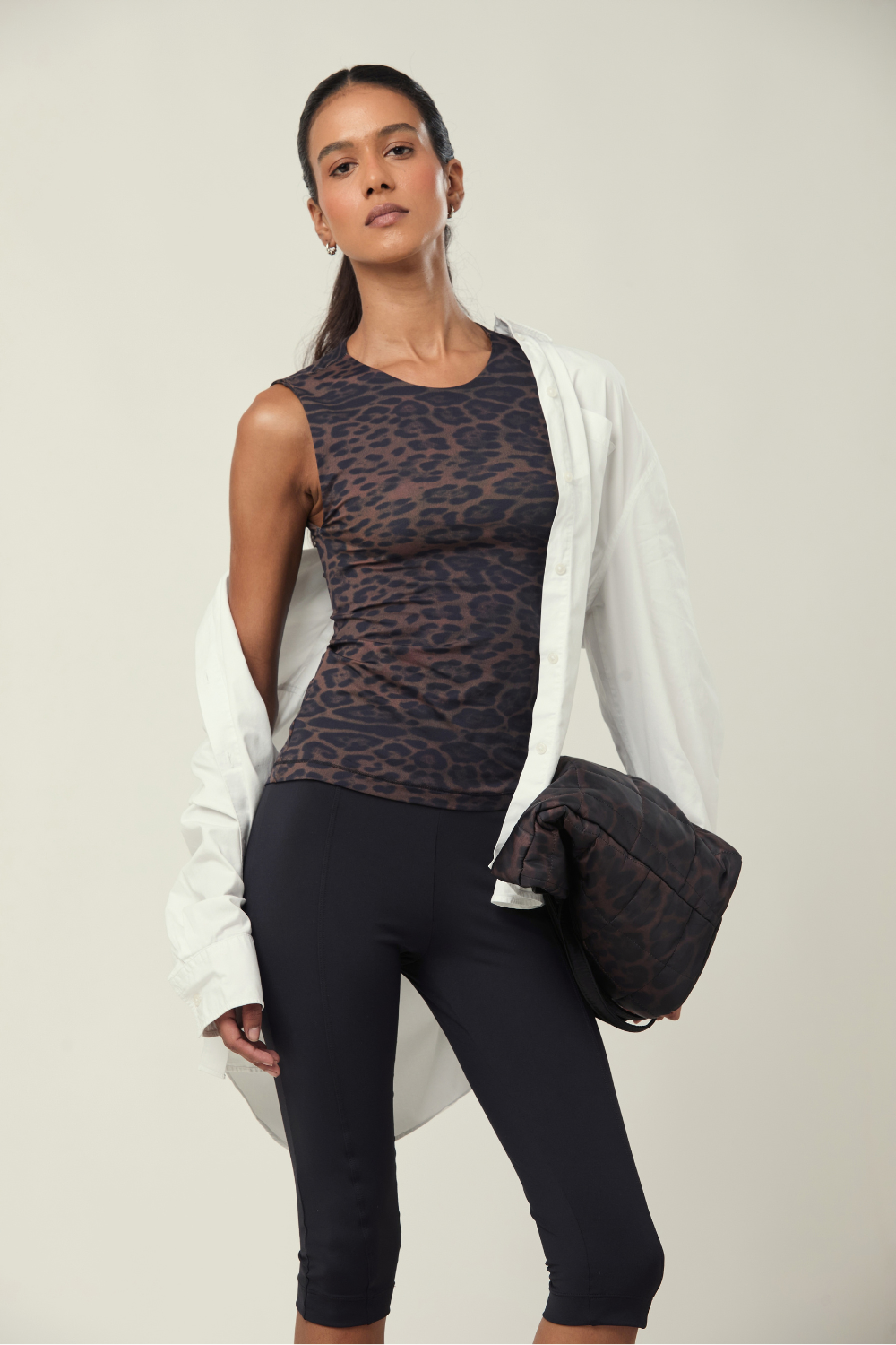 REGATA JUSTA ANIMAL PRINT CHOCOLATE