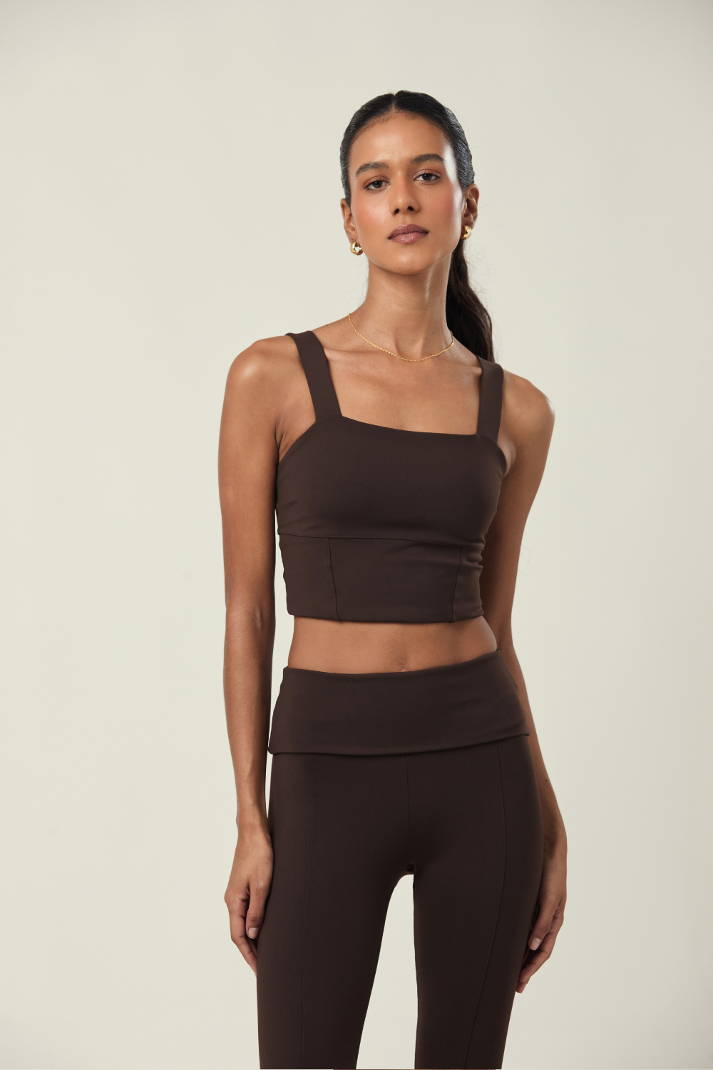 TOP COTTON VELVETY BY MICA COFFEE