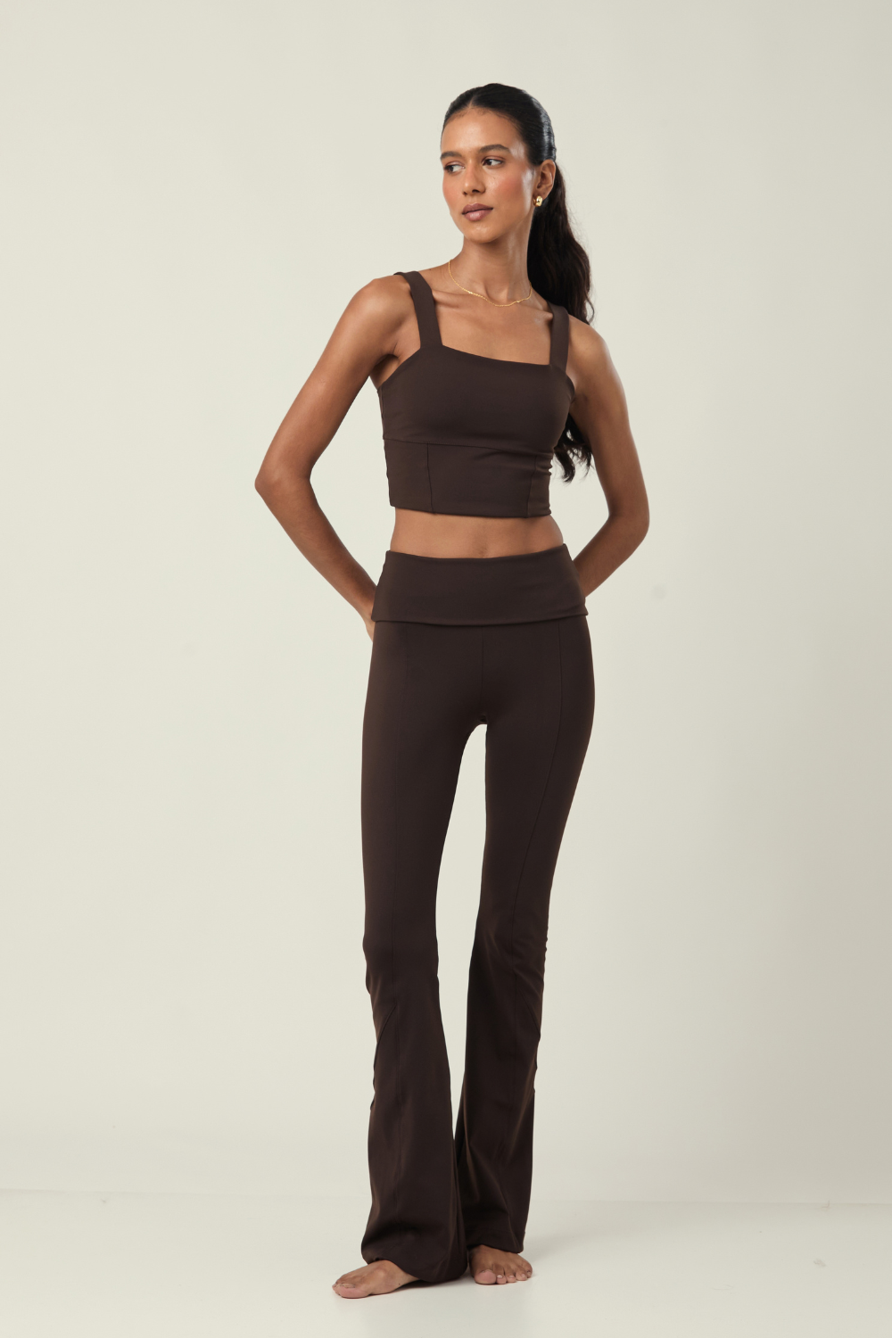TOP COTTON VELVETY BY MICA COFFEE