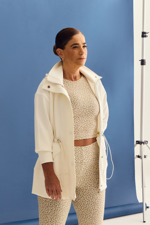 TOP REGATA ANIMAL PRINT CHEETAH CARAMELO