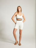 BERMUDA BOSSA SEM COSTURA HIGH OFF WHITE